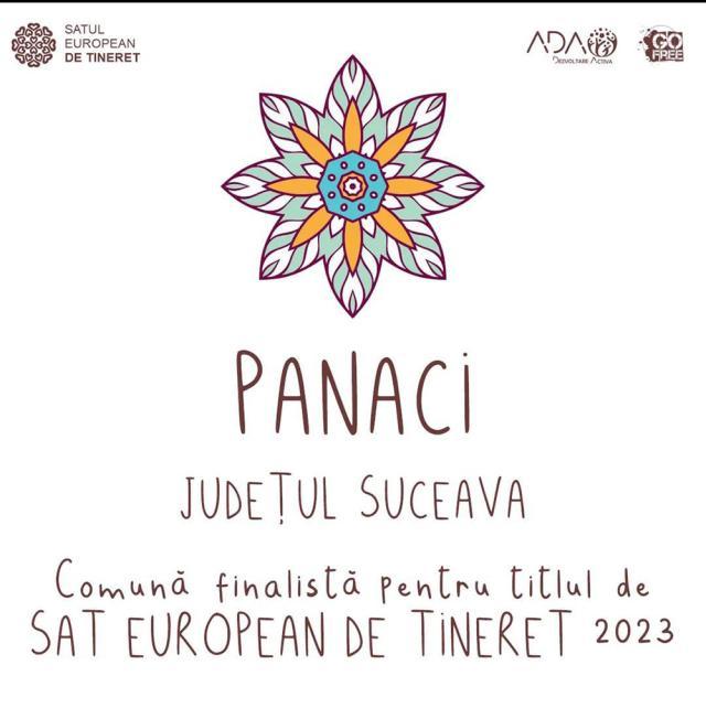 Comuna Panaci este finalistă pentru titlul de Sat European de Tineret 2023