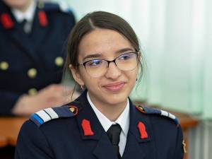 Mihaela Maftei, absolventa Colegiului Militar Câmpulung