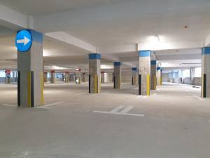 Noua Piață George Enescu, cu parcare subterană, pregătită pentru a fi dată în folosință 2