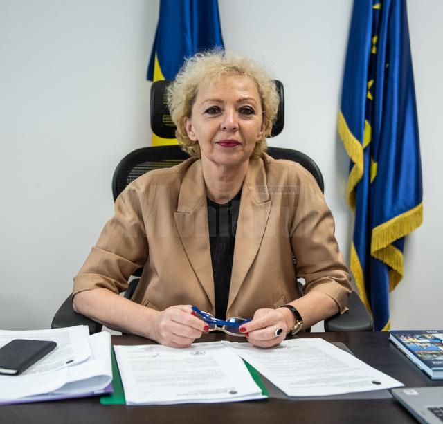 Viceprimarul municipiului Suceava, Teodora Munteanu