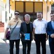 La Siret, cu Nimi și Noam Semel și primarul Adrian Popoiu