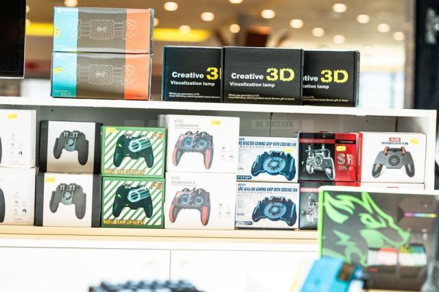 Playsmartshop, locație cu accesorii pentru gaming-ul exclusiv pe telefon și tabletă, deschisă prin programul Go Local, la Iulius Mall Suceava