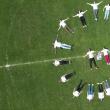 Un flash-mob al elevilor Liceului Nr. 1 Câmpulung, premiat într-un proiect pentru apărarea drepturilor copiilor