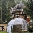În parcul central din Vatra Dornei a fost montat un igloo de lectură, pentru iubitorii de carte