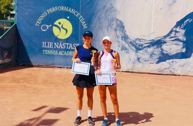 Bianca Nica si Cristina Mitran au castigat Circuitul National FRT - Trofeul Ilie Nastase