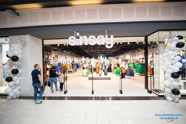 Noul magazin Sinsay, cu o suprafață de aproximativ 1350 de mp, deschis în Shopping City Suceava 2