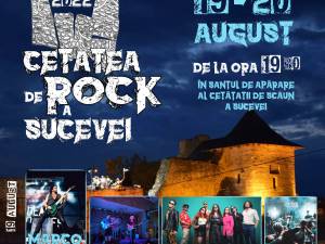 „Cetatea de ROCK a Sucevei”, vineri și sâmbătă, la Cetatea de Scaun