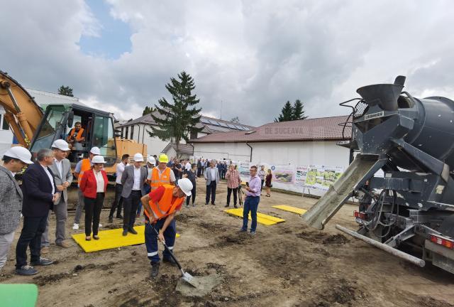 Șantierul unde a început realizarea primei „creșe verzi” din România de către Simion Tehnoconstruct