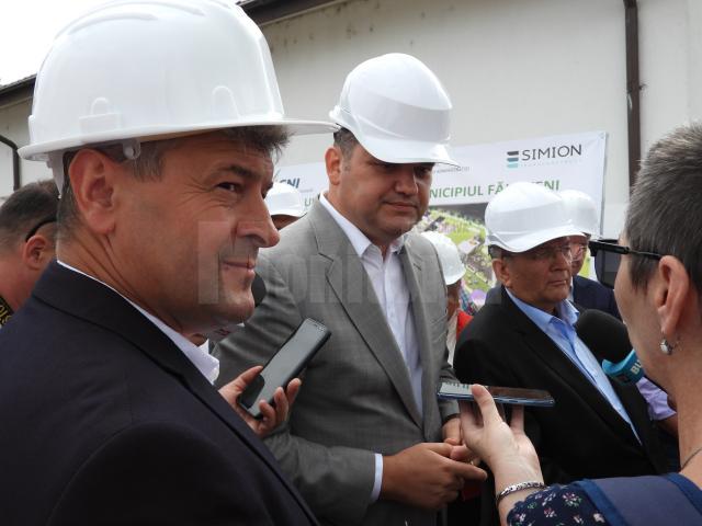 Ministrul Dezvoltarii, Cseke Attila, la demararea construcției primului proiect prin PNRR din România, de către firma Simion Tehnoconstruct 2