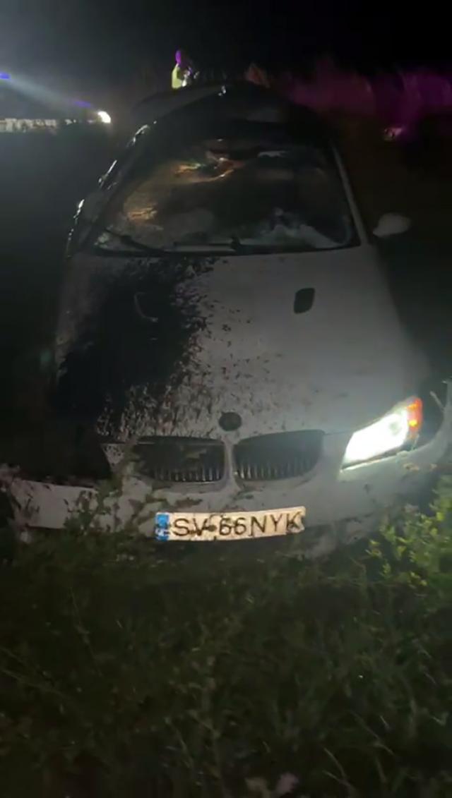 Autoturismul implicat în urmărirea cu final tragic