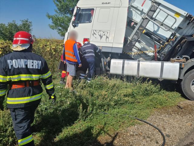 Accident fără victime pe E 85