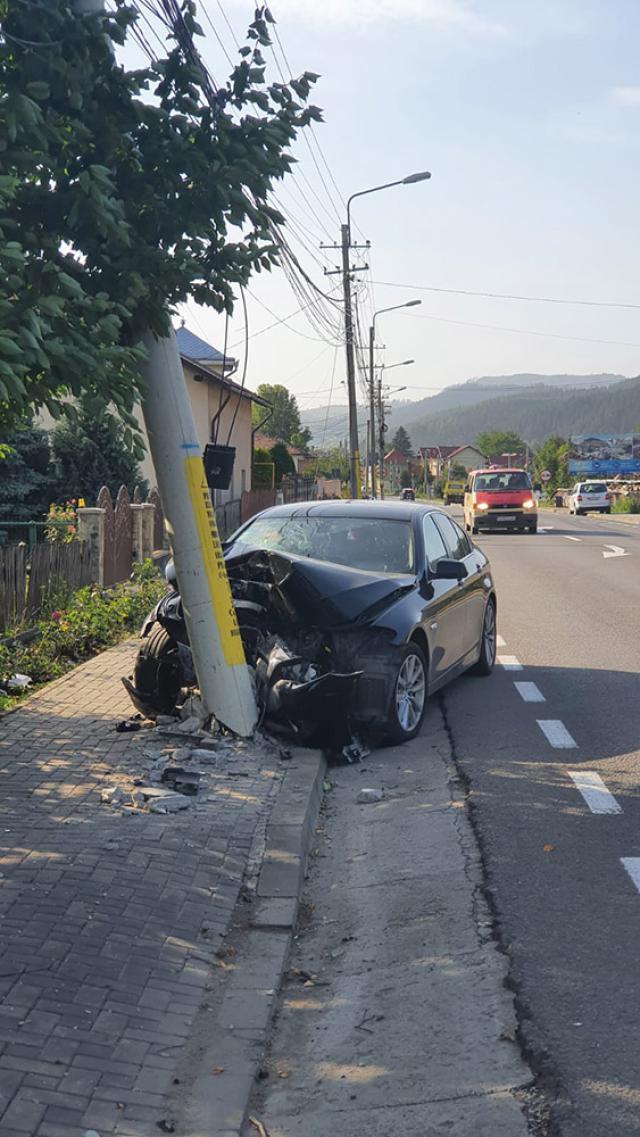 Impactul violent de la Câmpulung Moldovenesc