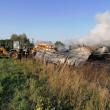 Casa unei bătrâne de 92 de ani, distrusă de un incendiu