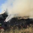 Casa unei bătrâne de 92 de ani, distrusă de un incendiu