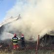 Casa unei bătrâne de 92 de ani, distrusă de un incendiu