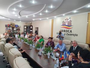 Primarul Sucevei, Ion Lungu, a fost la Soroca, oraș înfrățit cu municipiul reședință de județ, cu ocazia a două evenimente importante