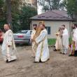 Zeci de credincioși au participat la procesiunea cu Icoana Maicii Domnului-Făcătoare de minuni, la Biserica Spitalului Județean de Urgență „Sfântul Ioan cel Nou”