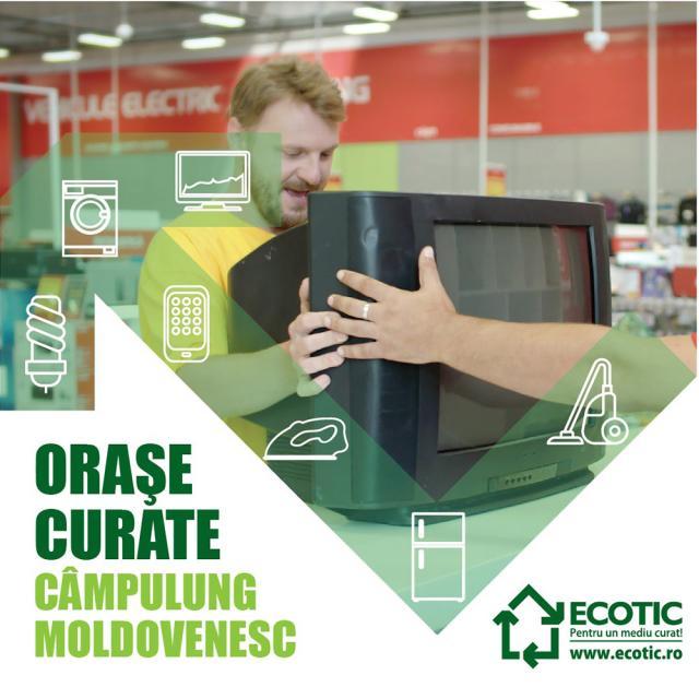 Campanie de colectare deșeuri electrice, în Câmpulung Moldovenesc