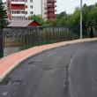 Strada Narciselor, refăcută inclusiv cu trotuar de acces către Liceul Filadelfia 4