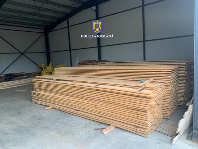 Peste 260 mc de material lemnos au fost confiscați de la două firme de profil