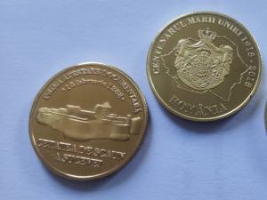 Cele trei monede bătute pentru Muzeul Național al Bucovinei
