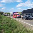 Un minor și doi adulți, transportați la spital după un accident pe drumul european 85