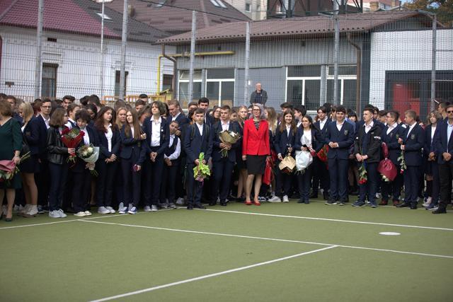 Festivitatea de deschidere la Colegiul Naţional „Ştefan cel Mare”