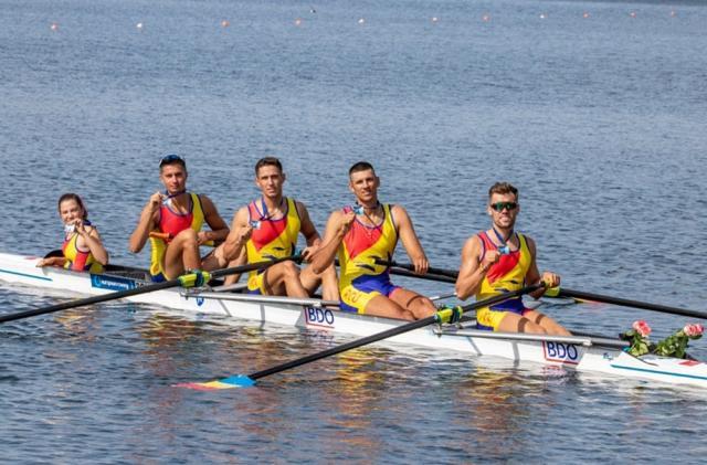 Sucevenii Axintoi, Gherasim şi Arteni au cucerit titlul european în proba de patru plus unu rame