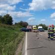 Un minor și doi adulți, transportați la spital după un accident pe drumul european 85