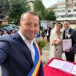 21 de cupluri s-au căsătorit la finele săptămânii trecute, în ciuda vremii capricioase