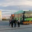 Primul autobuz electric Solaris, din lotul de 15 pe care trebuie să le livreze firma poloneză, a ajuns la Suceava