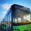Primul autobuz electric Solaris, din lotul de 15, a ajuns la Suceava