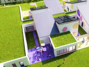 Proiectul noii creşe din municipiul Câmpulung Moldovenesc