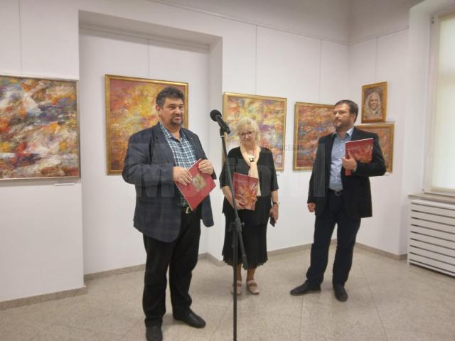 Vernisajul expoziției de pictură „Aripi de lumină”, semnată de pictorița Margareta Catrinu, la Muzeul de Istorie