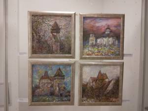 Vernisajul expoziției de pictură „Aripi de lumină”, semnată de pictorița Margareta Catrinu, la Muzeul de Istorie