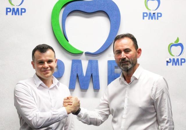 Un tânăr antreprenor de succes, Robert Vasile Ciocan, este noul președinte al Organizației de Tineret a PMP Suceava