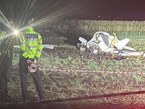Locul accidentului aviatic produs duminică