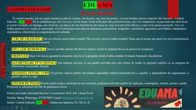 Centrul educativ EDUAMA