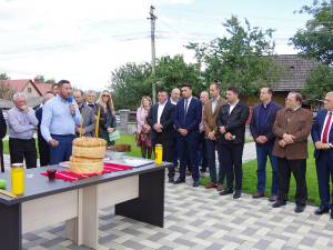 Autoritățile județene și primarii din localitățile învecinate au fost alături de primarul Valentin Luță