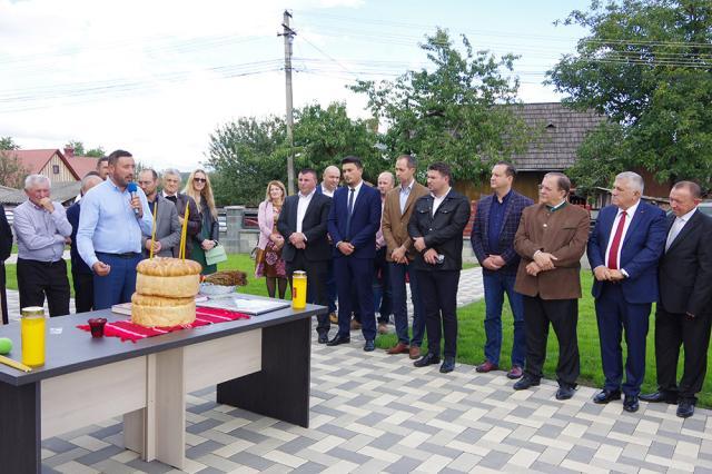 Autoritățile județene și primarii din localitățile învecinate au fost alături de primarul Valentin Luță
