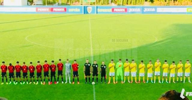 Partida Romania - Spania s-a jucat la Centrul National de Fotbal de la Buftea