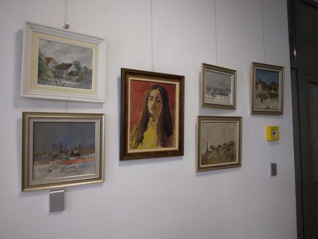 Expoziția „Tiberiu Moruz – Retrospectivă”,  în foaierul Muzeului de Istorie din municipiul Suceava