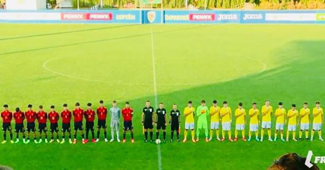 Partida Romania - Spania s-a jucat la Centrul Național de Fotbal de la Buftea