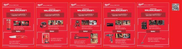 În calitate de reprezentant exclusiv al producătorului american MILWAUKEE TOOL, TEHNOACTIV S.R.L. Suceava organizează a 5-a ediție a evenimentului MILWAUKEE TOUR