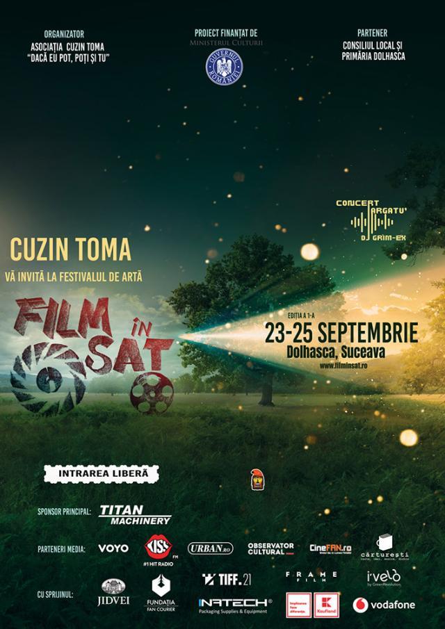 Festivalul de Artă „Film în Sat”, la Dolhasca