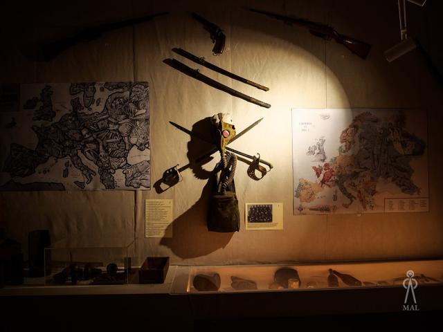 Expoziția temporară fanion „Cântece cătunești din Război – Costan Vaman Lucan”