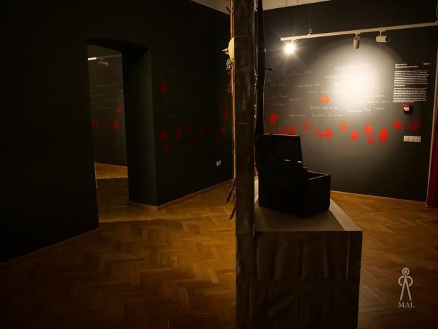 Expoziția temporară fanion „Cântece cătunești din Război – Costan Vaman Lucan”