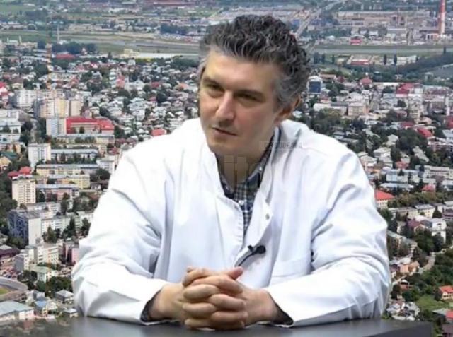 Directorul medical al spitalului, conf. univ. dr. Dimitrie Siriopol