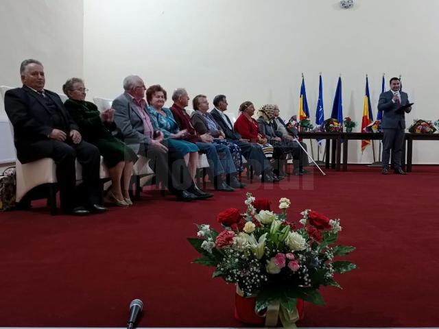 Cupluri din Pătrăuți sărbătorite la împlinirea a 50 de ani de căsnicie