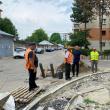 Lucrările de reabilitare a străzii Eroilor au dus și la crearea a 49 de locuri de parcare